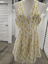 House of CB 'Christiana' Garden Print Mini Dress Size Xs