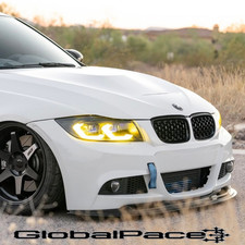 Bmw 3 Series E90 E91 M3 328i 335i Dual Color Sequential Led Headlights 2006-2011