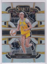 2024 Panini Select WNBA #77 Dearica Hamby Prizms Silver