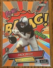2025 Wild Card Comix Jack Bech Rainbow #2/20 Las Vegas Raiders RC