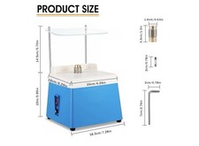 4200RPM Stained Glass Grinder Bit Glass Art Grinding Machine Stain Glass Tool