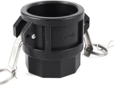 Polypropylene Cam and Groove Hose Fitting. Type D Camlock. Female NPT 2" threads