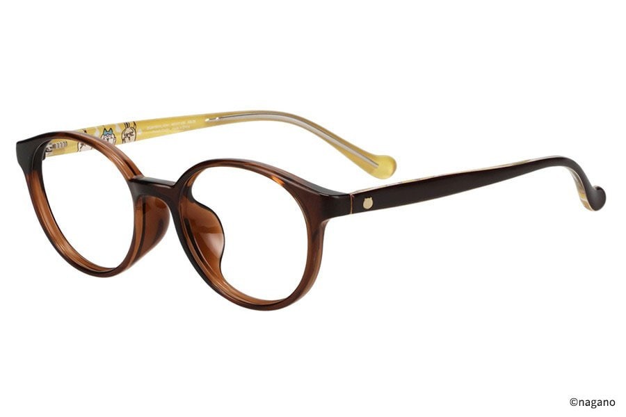 Chiikawa Eyeglass Glasses Frame Brown Clear HAPPYmodel ZOFF