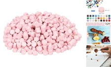 Sealing Wax Beads, 720 Pcs Wax Seal Stamp Envelope Letter Wax Seal Beads Pink