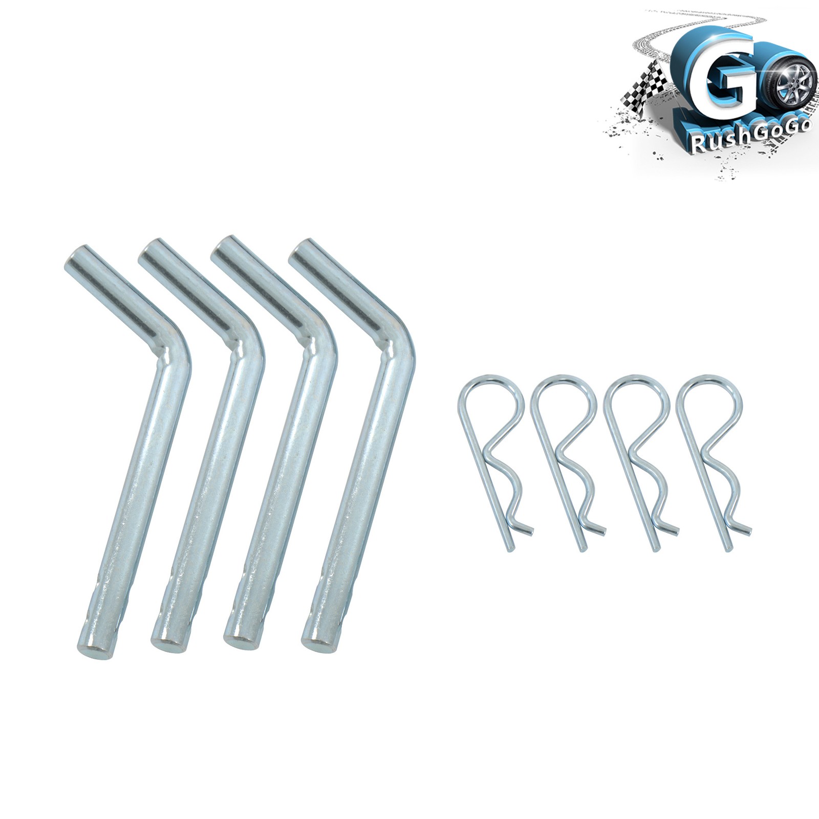 25,000lbs 16055 5th Wheel Rail Gooseneck Trailer Hitch Bent Plate 2-5/16" Ball