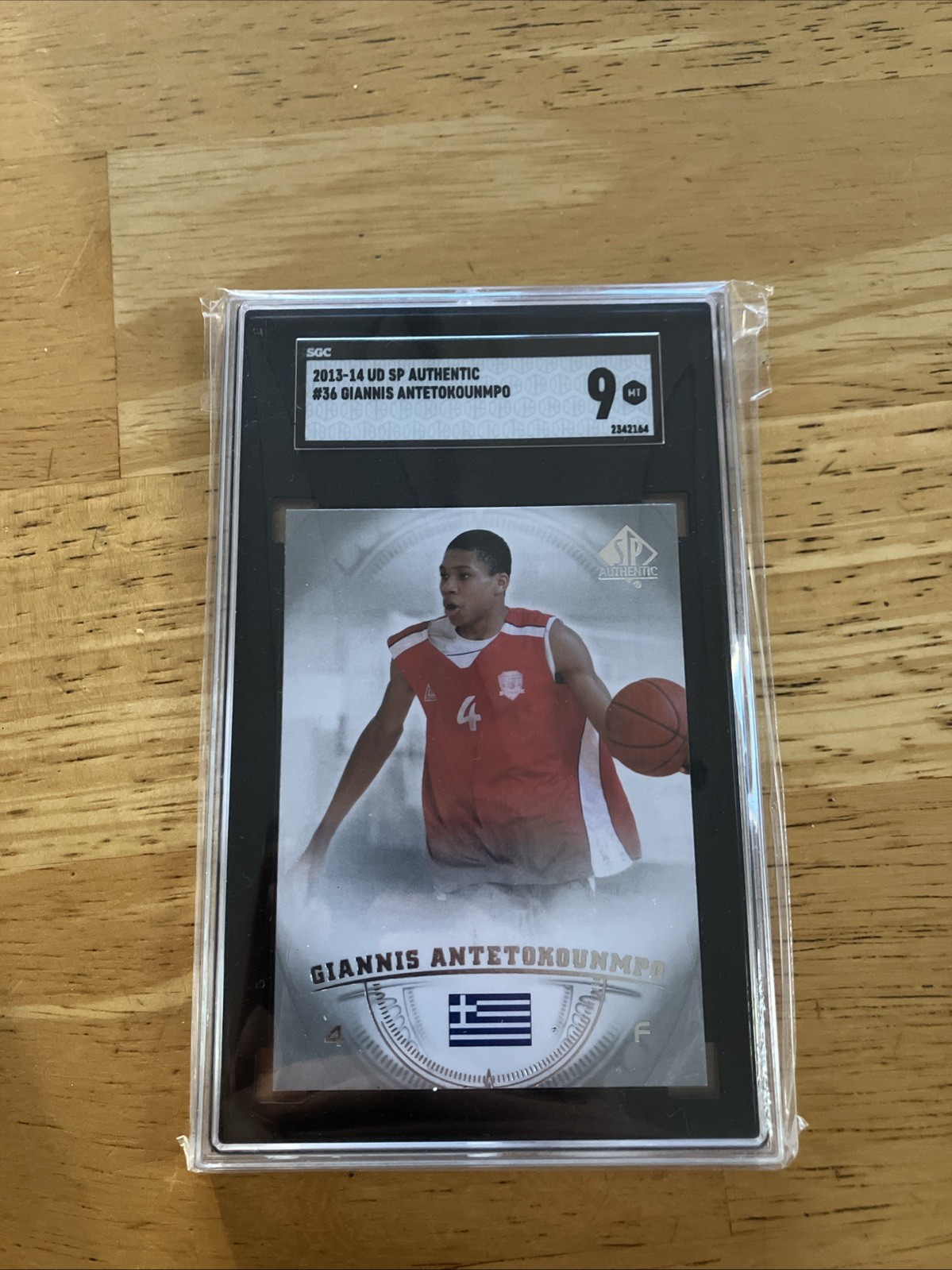 SGC 9 2013-14 Upper Deck SP Authentic Giannis Antetokounmpo #36 (RC)
