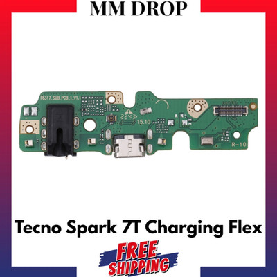Für Tecno Spark 7T Ersatz Ladebuchse Dock Connector Mikrofonplatine Flex - UK