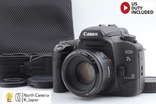 Near MINT w/Strap Canon EOS 7S ELAN 7NE Film Camera 50mm F1.8 II From JAPAN