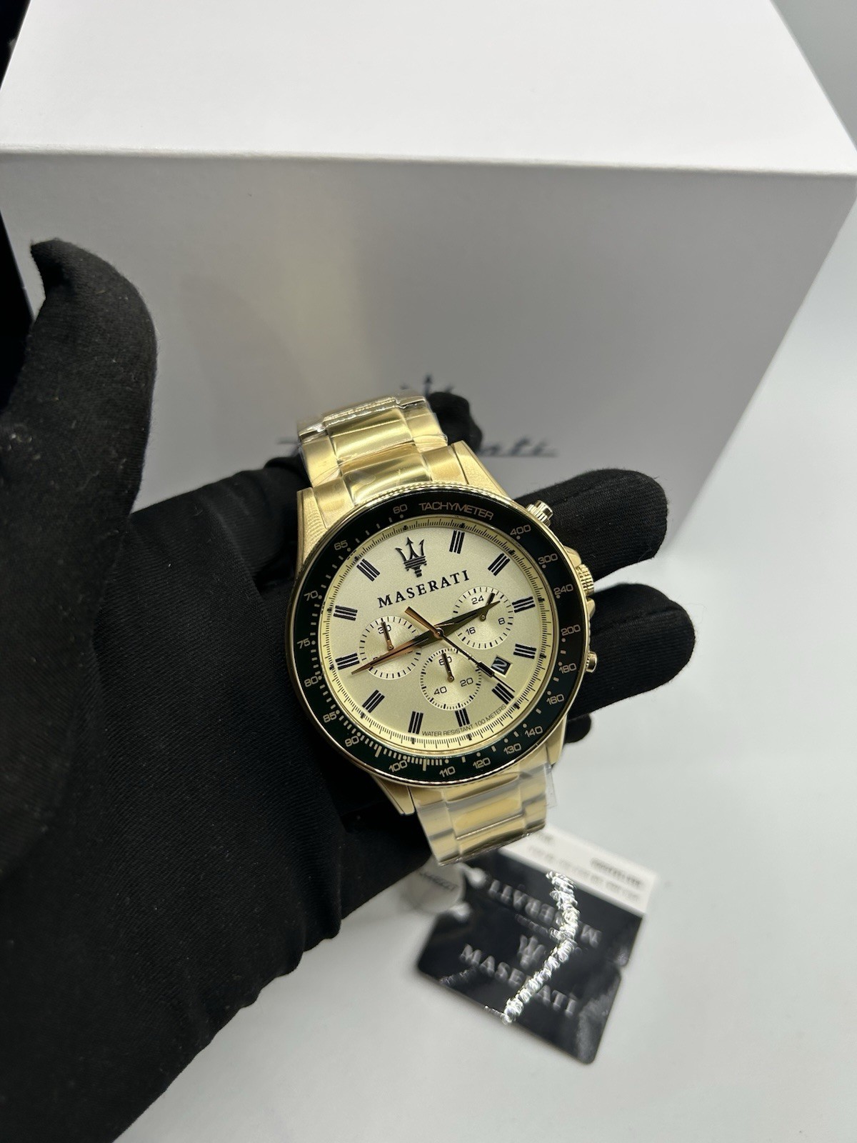 Reloj Maserati Dorado