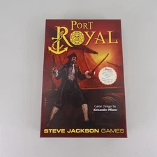 SJG Card Games Steve Jackson Games Port Royal Box 100% Complete 2017 Board Game