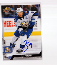 T.J. TYNAN autographed SIGNED '24/25 Upper Deck AHL card COLORADO EAGLES