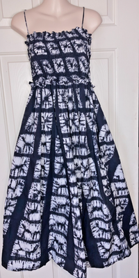 blue dress for baby girl Sonali Embroidered Midi Dress - Anemone main image 1