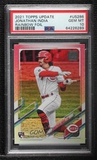 2021 Topps Update Rainbow Foil Jonathan India #US286 PSA 10 GEM MT s5j