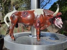 Breyer Longhorn Bull Custom To Halloween Zombie by Dark Matter Creations