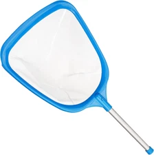Hot Tub Skimmer Spa Net with 12'' Aluminum Pole Ultra Fine Mesh Net Handy Leaf S
