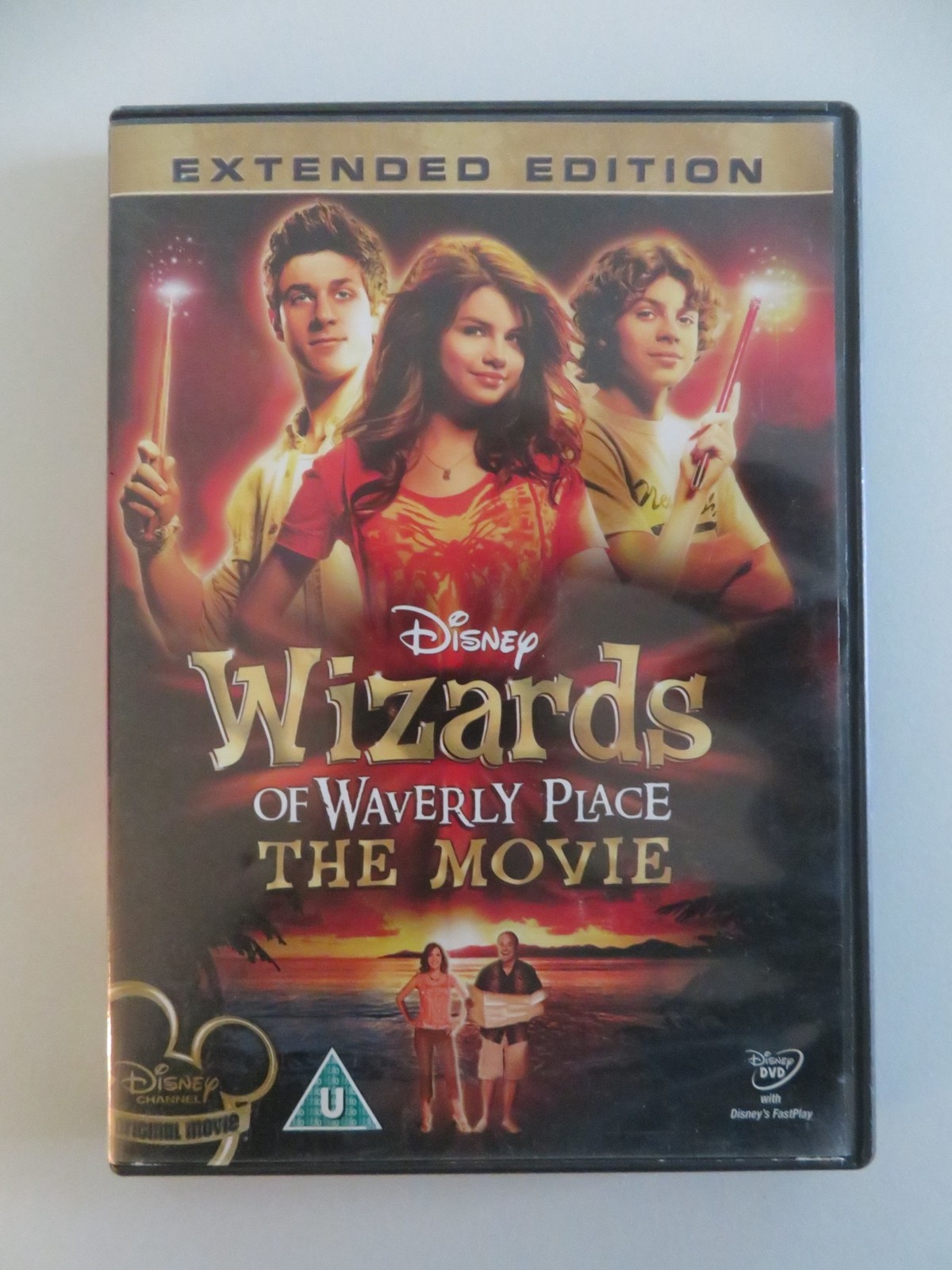 WIZARDS OF WAVERLY PLACE: THE MOVIE - EXTENDED EDITION (DVD) 2009 REGION 2
