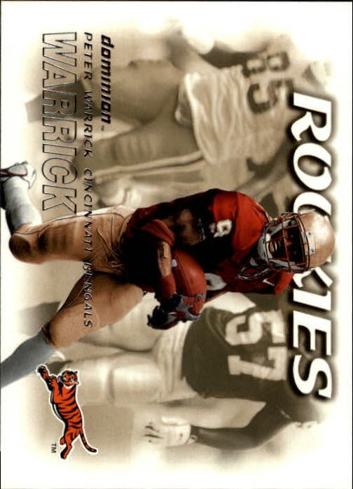 2000 SkyBox Dominion #197 Peter Warrick RC - FB