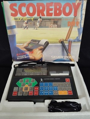 SILVER REED Score Boy DM9 Vintage Electronic Baseball Game Retro Japan
