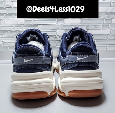 Nike AL8 Denim Running Womens Midnight Navy Ashen Slate Gum Brown