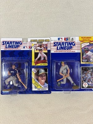 TWO (2) DIFFERENT STARTING LINEUP JOSE CANSECO FIGURINES! BRAND NEW & UNOPENED!