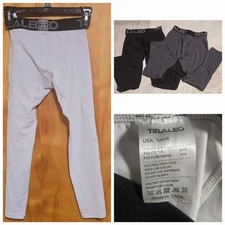 TELALEO BUNDLE OF 3PC SPORT UNISEX KIDS LEGGINGS