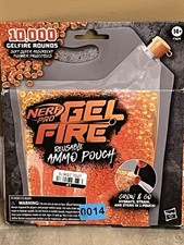 Nerf Pro Gelfire Refill 10,000 Dehydrated Gelfire Rounds Ammo Compatible Blaster