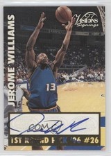 1997 Score Board Visions Signings Signings Jerome Williams Auto 2u3