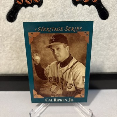 1992 MLB Leaf Studio 'Heritage Series' | Cal Ripken Jr | #BC-7 | Orioles 