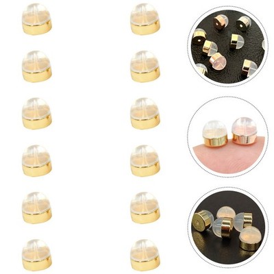 12 Pcs Ohrsteckerverschlüsse Ohrstecker-verschlüsse Ohrhaken Für