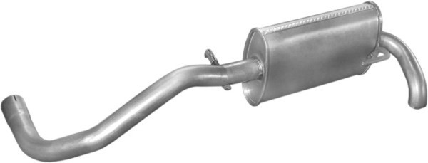 EndschalldäMpfer NachschalldäMpfer Polmo 23.70 FüR Seat VW 6X1 6E1 Lupo 1 TDI-image