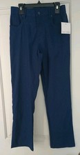 Falls Creek Boys Blue Slacks Size 10/12 Tech Pants Lightweight NWT