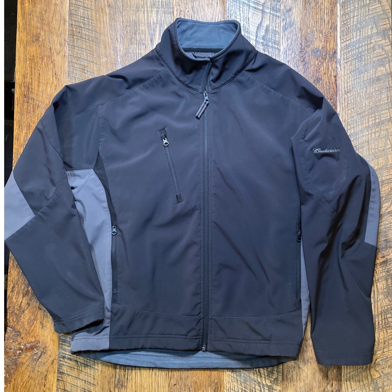 Destinations Budweiser Softshell Jacket Mens Larg… - image 2