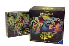 NEW Disney Lorcana Attack Of The Vine Booster Box Illumineer s Trove Bundle