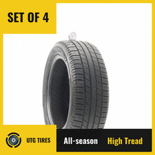 Set Of 4 Used 21555r17 Michelin Defender 2 94h - 9.5-1032 Set Of 4 Used 21555r17 Michelin Defender 2 94h - 9.5-1032