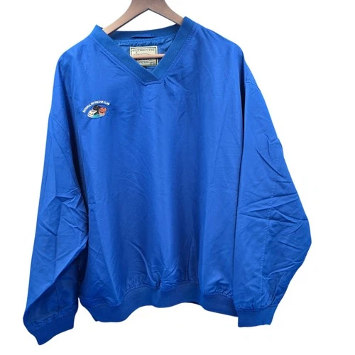 Avery Hunting Apparel V-Neck Windbreaker National Retriever Club Mens XL Blue - product listing photo