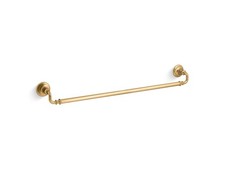 Kohler 72569-2MB Artifacts  30" Towel bar, Vibrant Brushed Moderne Brass
