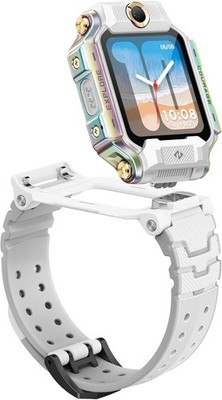 Imoo X10 Smartwatch HD Video Telefon Anruf GPS Multisport IPX8 Wasserdicht Weiß