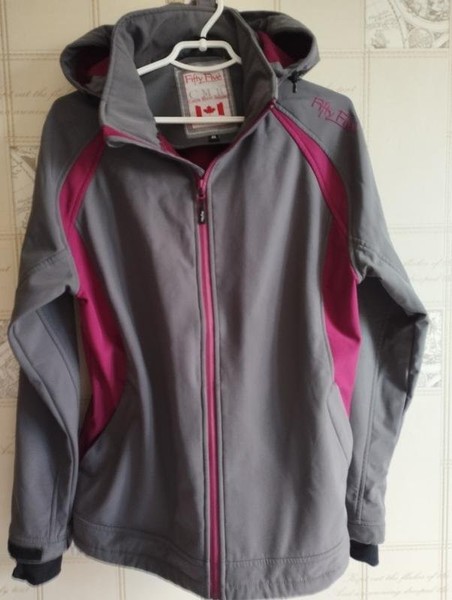 Women Canada Goose Jacket Grey Fleece M