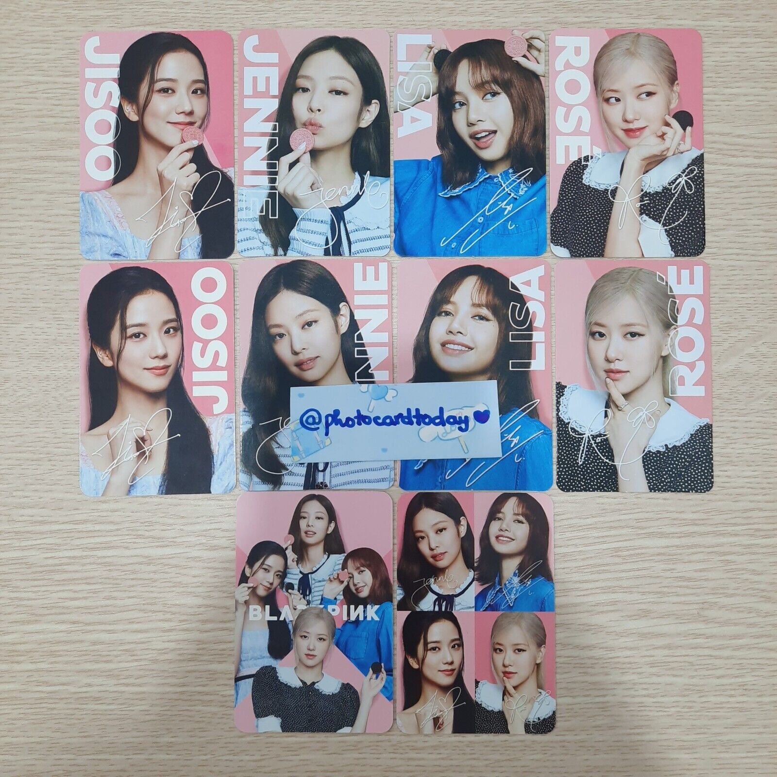  Blackpink Lightstick versión 2 con tarjeta fotográfica