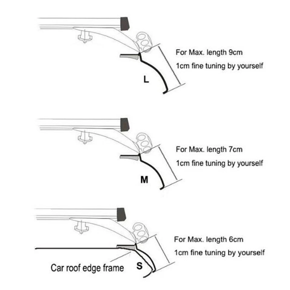 Portaequipajes de carga con barra transversal de techo para Volkswagen GTI Sport 48" Foto 3 de 4