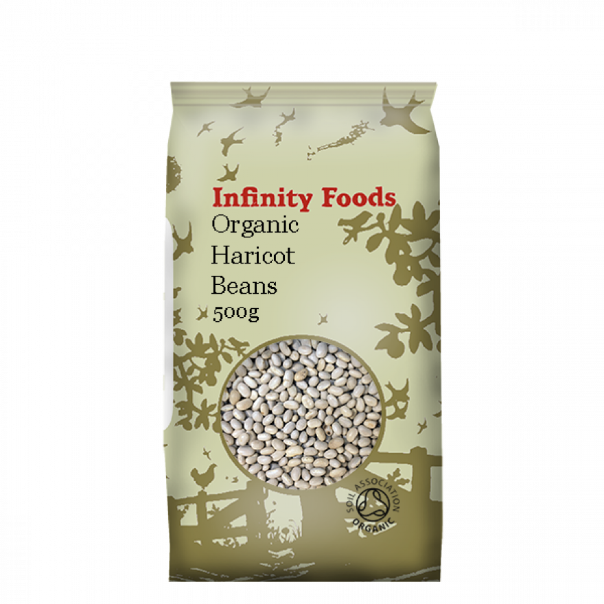 Infinity Foods Organic Haricot Beans 500g