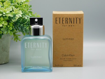 Eternity Summer 2016 For Men by Calvin Klein Eau de Toilette Spray
