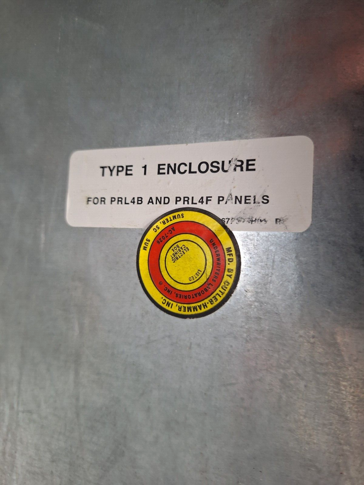 EATON 800A PRL4 PANELBOARD ENCLOSURE 480Y/277V 6BREAKERS "FREE