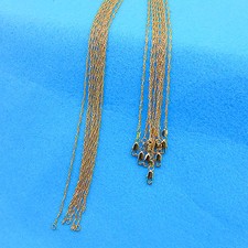 10X 16-30" Wholesale Jewelry 18K Gold Filled "Water Wave" Chain Necklace Pendant