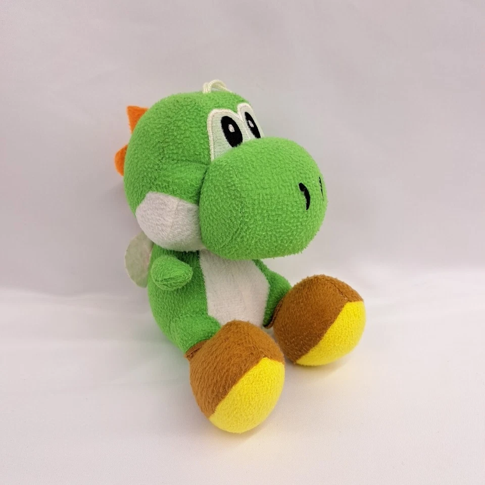 Figura de peluche suave Super Mario Yoshi muñeca juguete  Foto 2 de 4