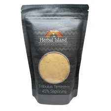 Tribulus Terrestris L Fruit Powder - 45% Saponins - 100% Pure - Free Shipping