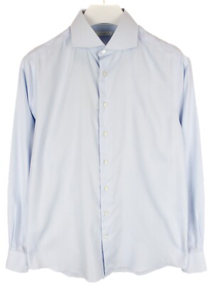 Suitsupply Try On Slim Fit Formelles Hemd Herren 40 / 15 / 3/4 Gemustert Cutaway
