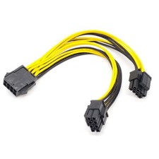 CPU 8-Pin-Buchse auf Dual PCIe 2X 8-Pin (4&4)...