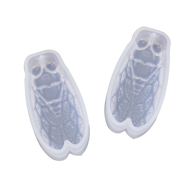 Shiny Cicada Keychain Mold DIY Resin Casting Silicone