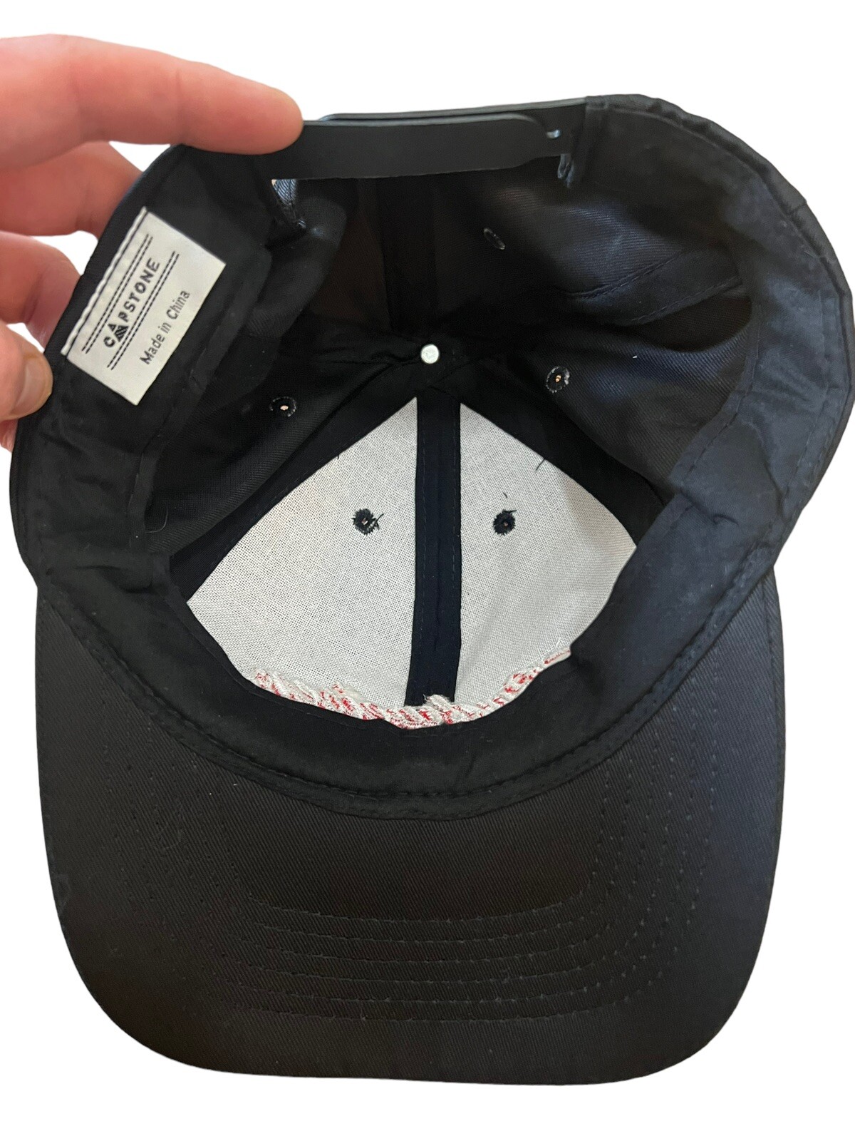 Budweiser Snapback Hat Spell Logo Cursive Embroid… - image 6